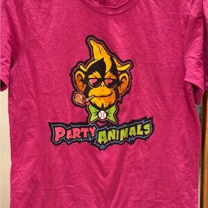 Party Animals Pink T-Shirt